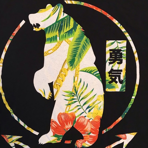 Rebel Society West Coast California Graphic T-Shirt Adult Size XL Mens Art Tee - Picture 5 of 7